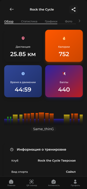 Интерфейс TRIDE
