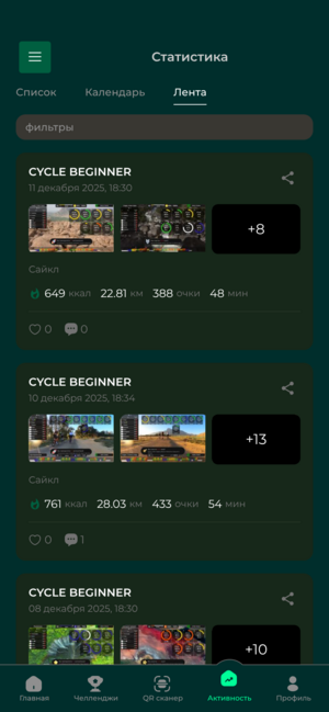 Интерфейс TRIDE