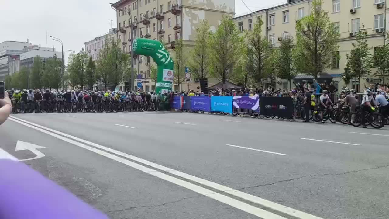 Видео велозаезда «Садовое кольцо» уже в TRIDE