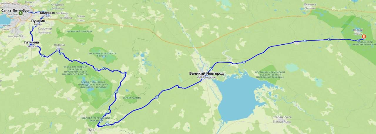 Велопутешествие из Питера на Валдай: 480 км за 4 дня